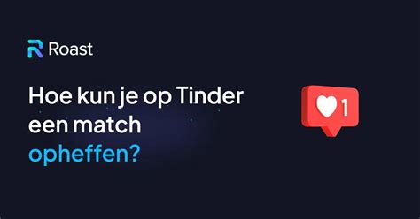 Een match opheffen 